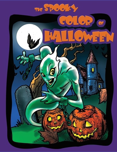 The Spooky Color Of Halloween Coloring and Activity Book
