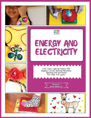 Energy and Electricity Activity Pack with Projects on Energy and Electricity: 4-10 Year Old Kids!