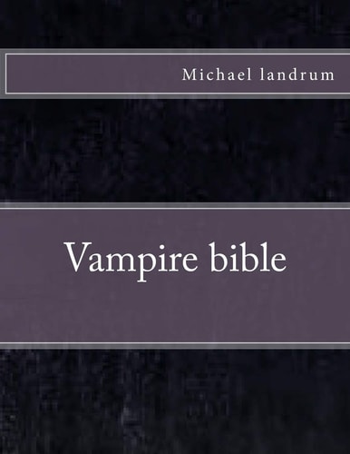 Vampire Book Bible