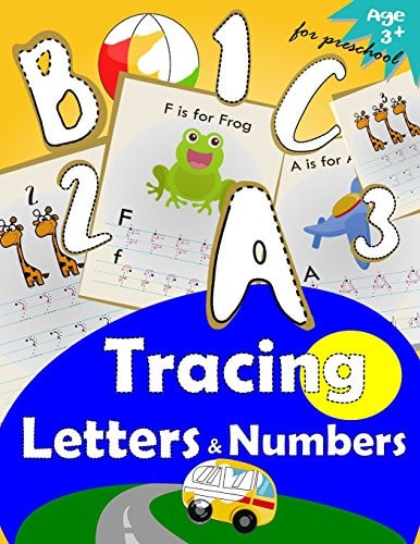 Tracing Letters and Numbers for Preschool Kindergarten Tracing Workbook