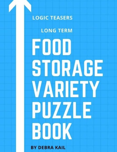 Logic Teasers Long Term Food Storage Variety Puzzle Book