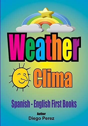 Spanish - English First Books Weather