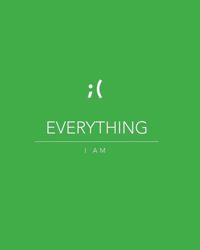 Everything I Am - LightGreen - 8x10