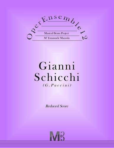 OperEnsemble12, Gianni Schicchi (G. Puccini) Reduced Score