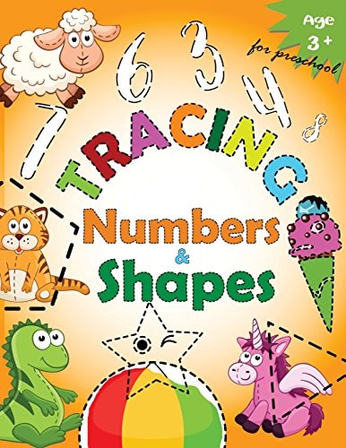 Tracing Numbers and Shapes for Preschool Kindergarten Tracing Workbook