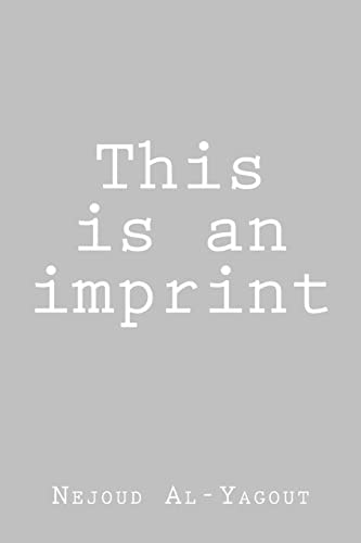 This Is an Imprint