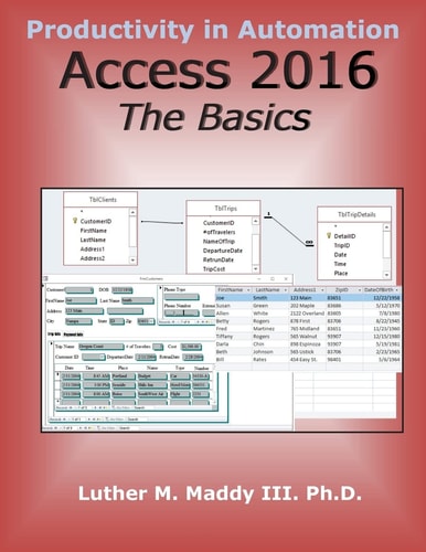 Access 2016 The Basics