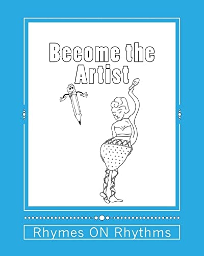 Become the Artist Coloring Book 3-6 Years Old