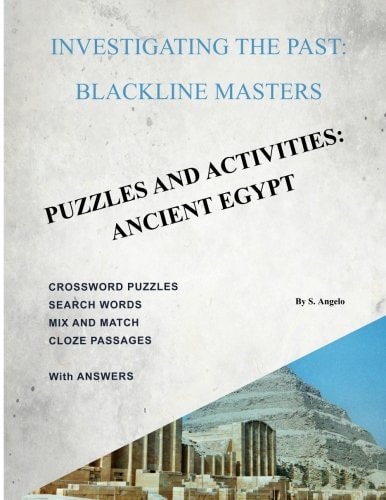 Investigating the Past: BlackLine Masters Puzzles and Activities: Ancient Egypt