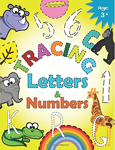 Tracing Letters and Numbers for Preschool Kindergarten Tracing Workbook