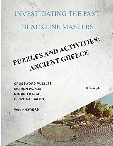 Investigating the Past: BlackLine Masters Puzzles and Activities: Ancient Greece