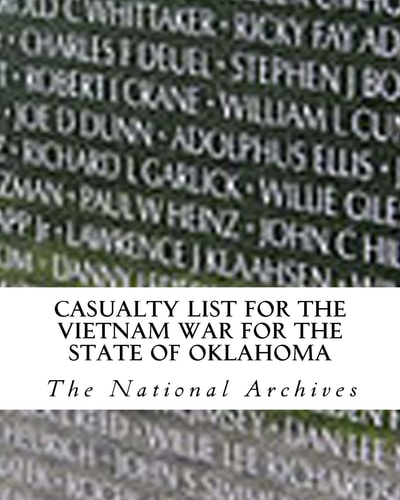 Casualty List for the Vietnam War for the State of Oklahoma