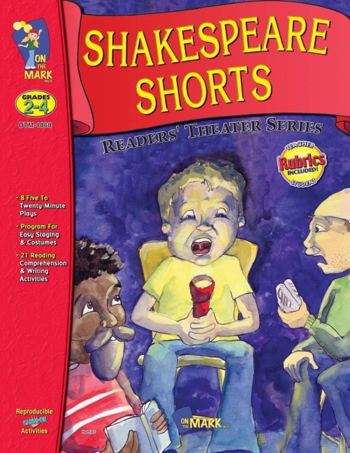 Shakespeare Plays Gr 2-4 Adapted for Readers Theater with Scripts & Activities