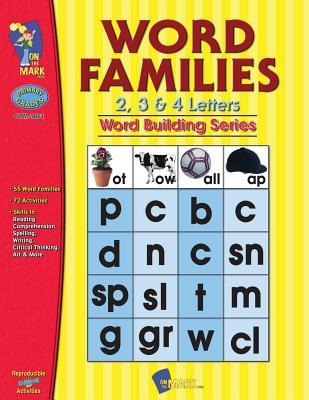 Word Families: 2, 3 & 4 Letters, Grades 1-3