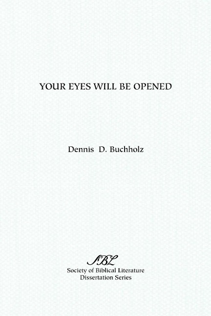 Your Eyes Will Be Opened