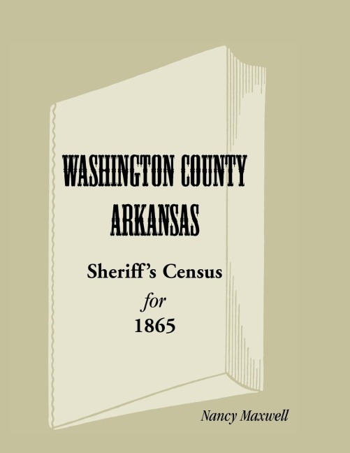 Washington County, Arkansas Sheriffs Census for 1865