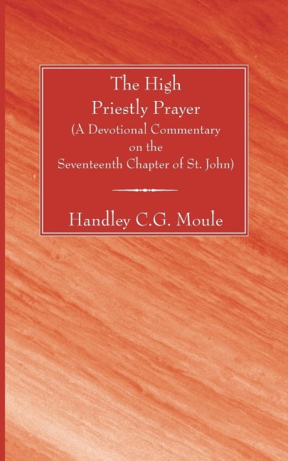 The High Priestly Prayer