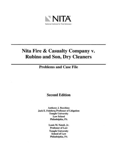 Nita Fire v. Rubino Case File