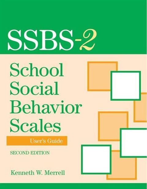 School Social Behavior Scales Users Guide