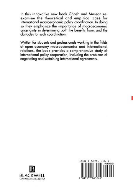 Economic Cooperation in an Uncertain World