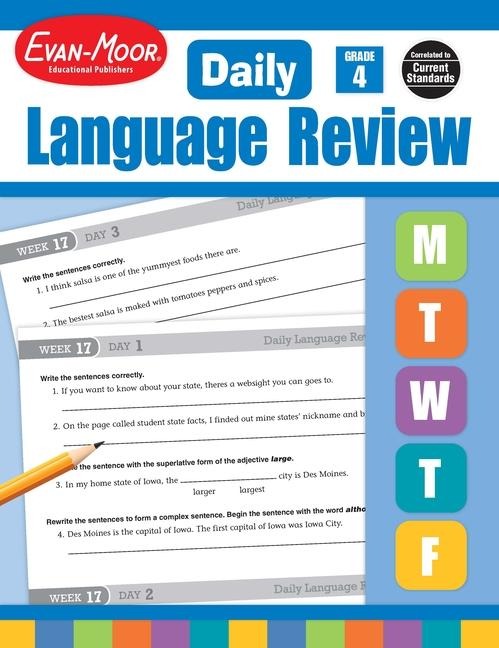 Daily Language Review Grade 4 Te