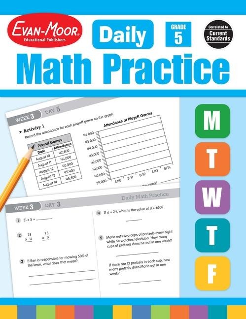 Daily  Math Practice, Grade 5 Te