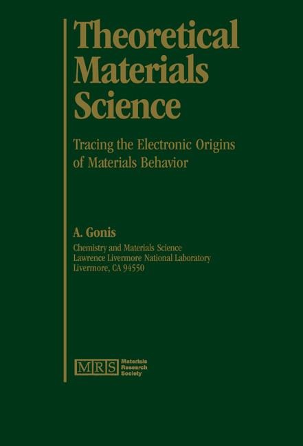 Theoretical Materials Science