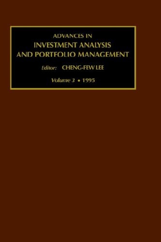 Advances in Investment Analysis and Portfolio Management