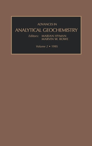Advances in Analytical Geochemistry