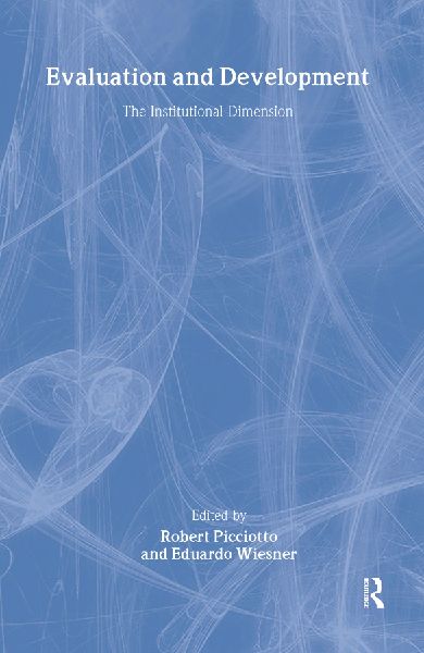 Evaluation and Development: The Institutional Dimension