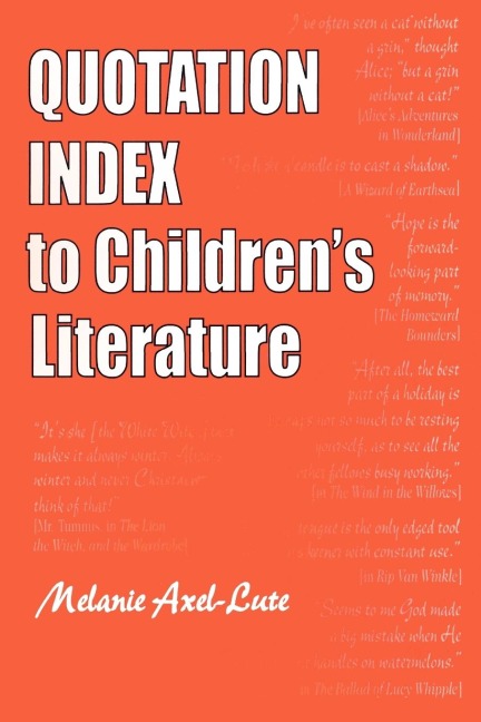 Quotation Index to Childrens Literature