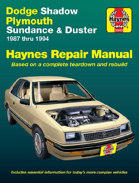 Dodge Shadow & Plymouth Sundance, Duster 1987-94