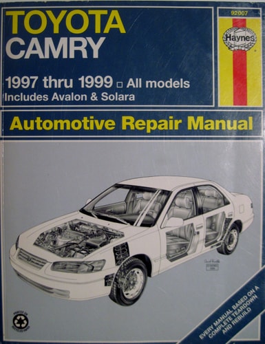 Toyota Camry Automotive Repair Manual 1997-1999
