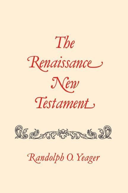 Renaissance New Testament: 1-9