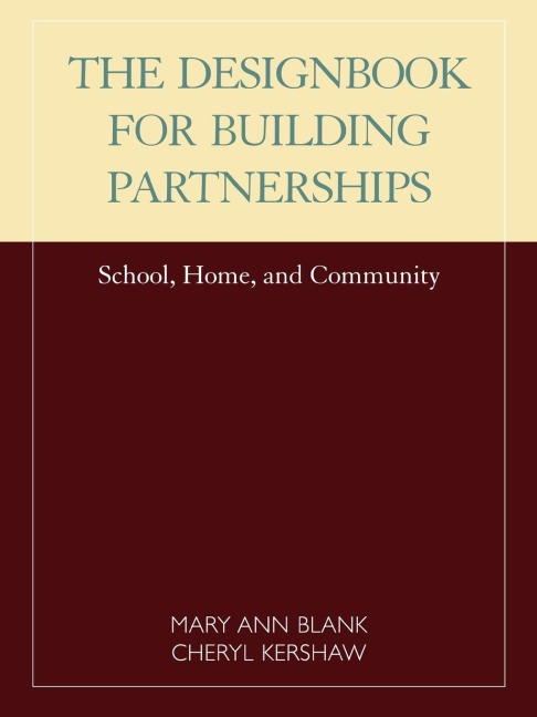Designbook for Building Partnerships: School, Home, and Community