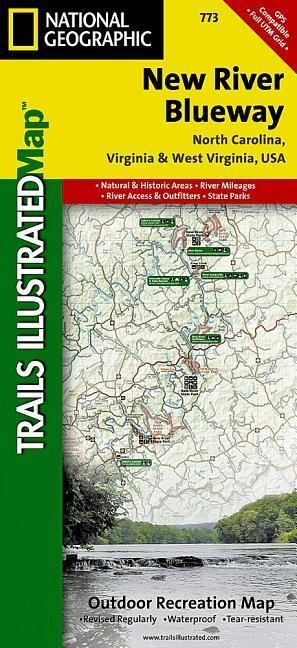 New River Blueway Map