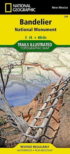Bandelier National Monument Map