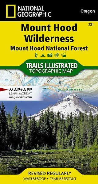 Mount Hood Wilderness Map [Mount Hood National Forest]