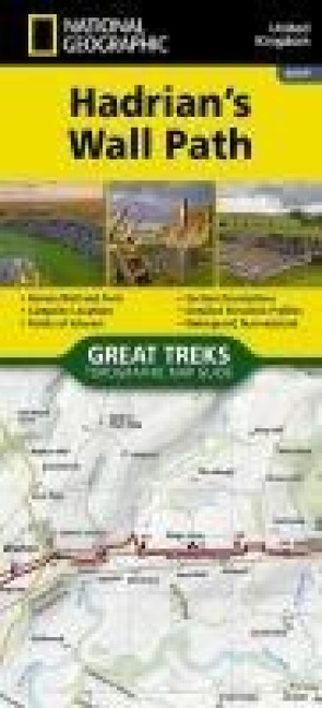 Hadrians Wall Path Trail Map (4009): Trails Illustrated