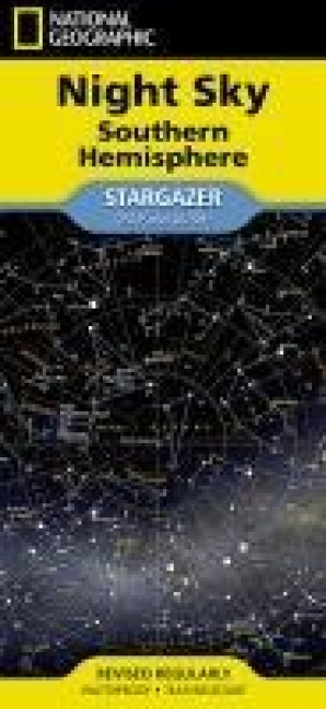 Night Sky - Southern Hemisphere Map: Stargazer folded