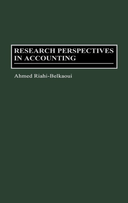 Research Perspectives in Accounting