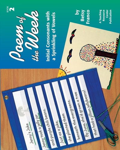 Poem Of The Week Book 2 Initial Consonants With A Sprinkling Of Vowels