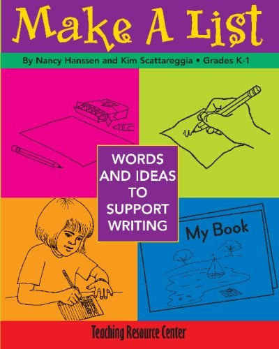 Make A List Words & Ideas To Support Writing