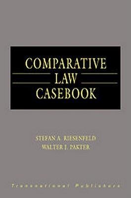 Comparative Law Casebook (4 Vols)