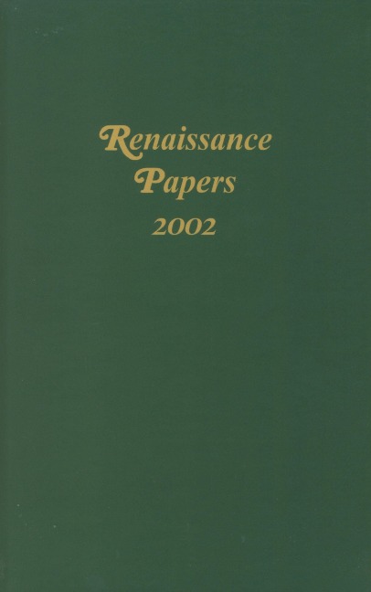Renaissance Papers 2002