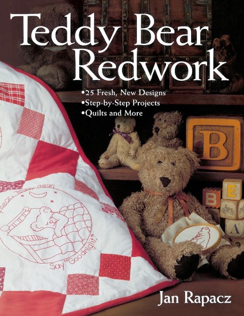 Teddy Bear Redwork - Print on Demand Edition