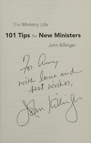 The Ministry Life 101 Tips for New Ministers