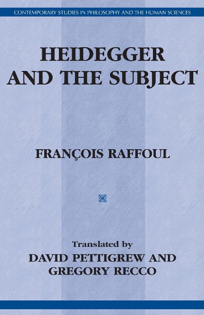 Heidegger and the Subject