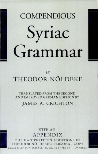 Compendious Syriac Grammar