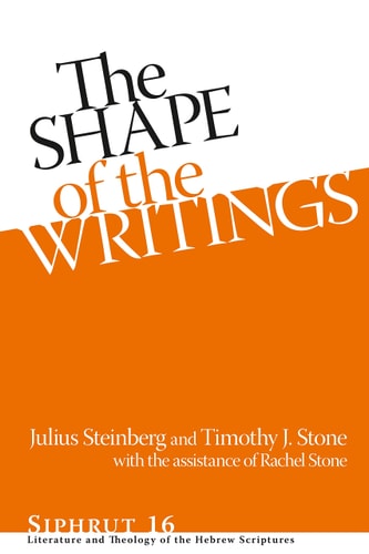 The Shape of the Writings